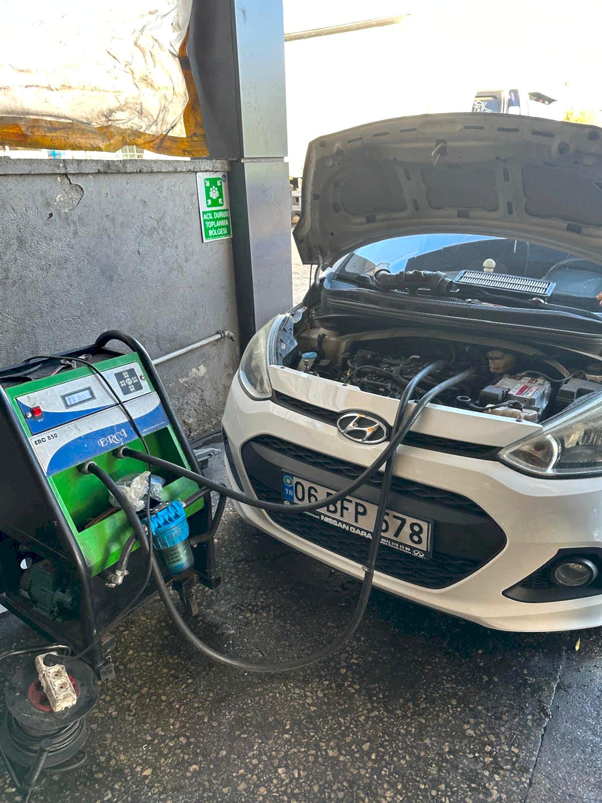 oto kalorifer petek temizleme ankara salih usta